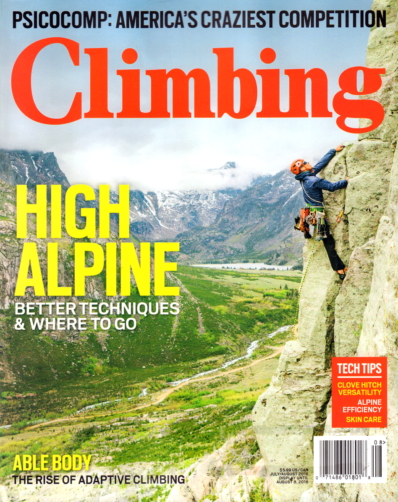 Climbing Magazine July 01, 2016 Issue Cover