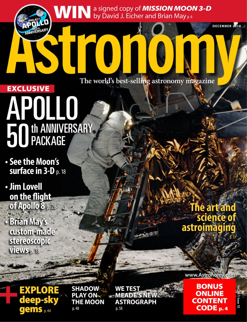 Astronomy December 01, 2018 Issue Cover