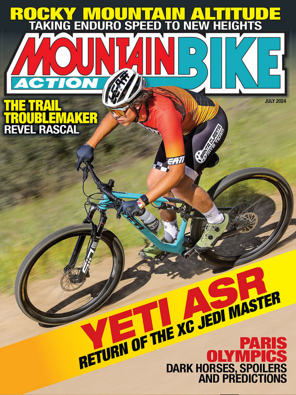 Mountain-Bike-Action July 01, 2024 Issue Cover