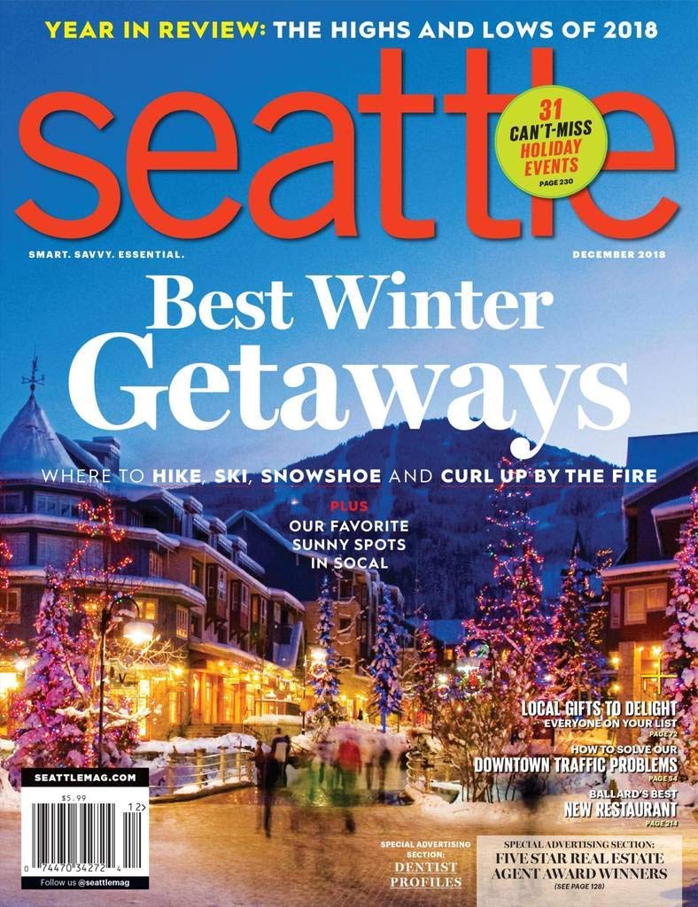 Seattle-Magazine December 01, 2018 Issue Cover
