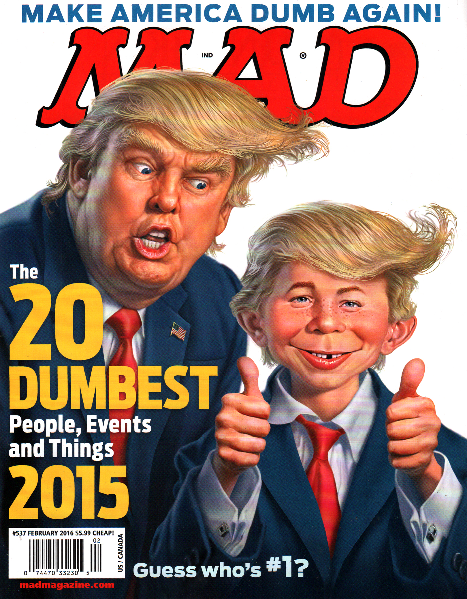Mad-Magazine February 01, 2016 Issue Cover