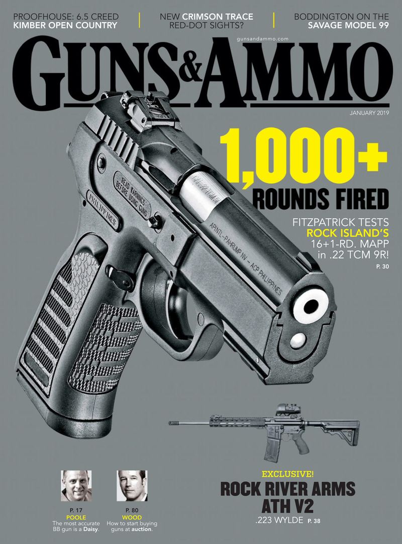 Guns-and-Ammo January 01, 2019 Issue Cover