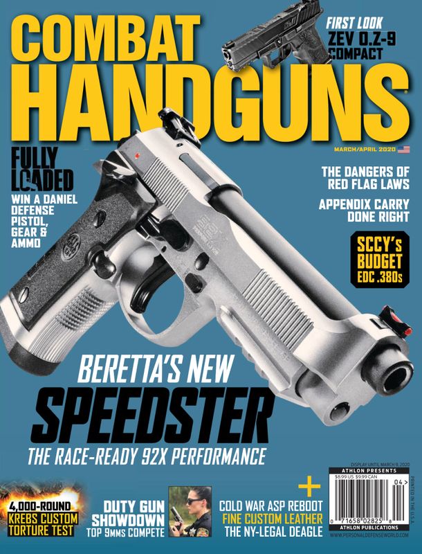 Combat-Handguns March 01, 2020 Issue Cover