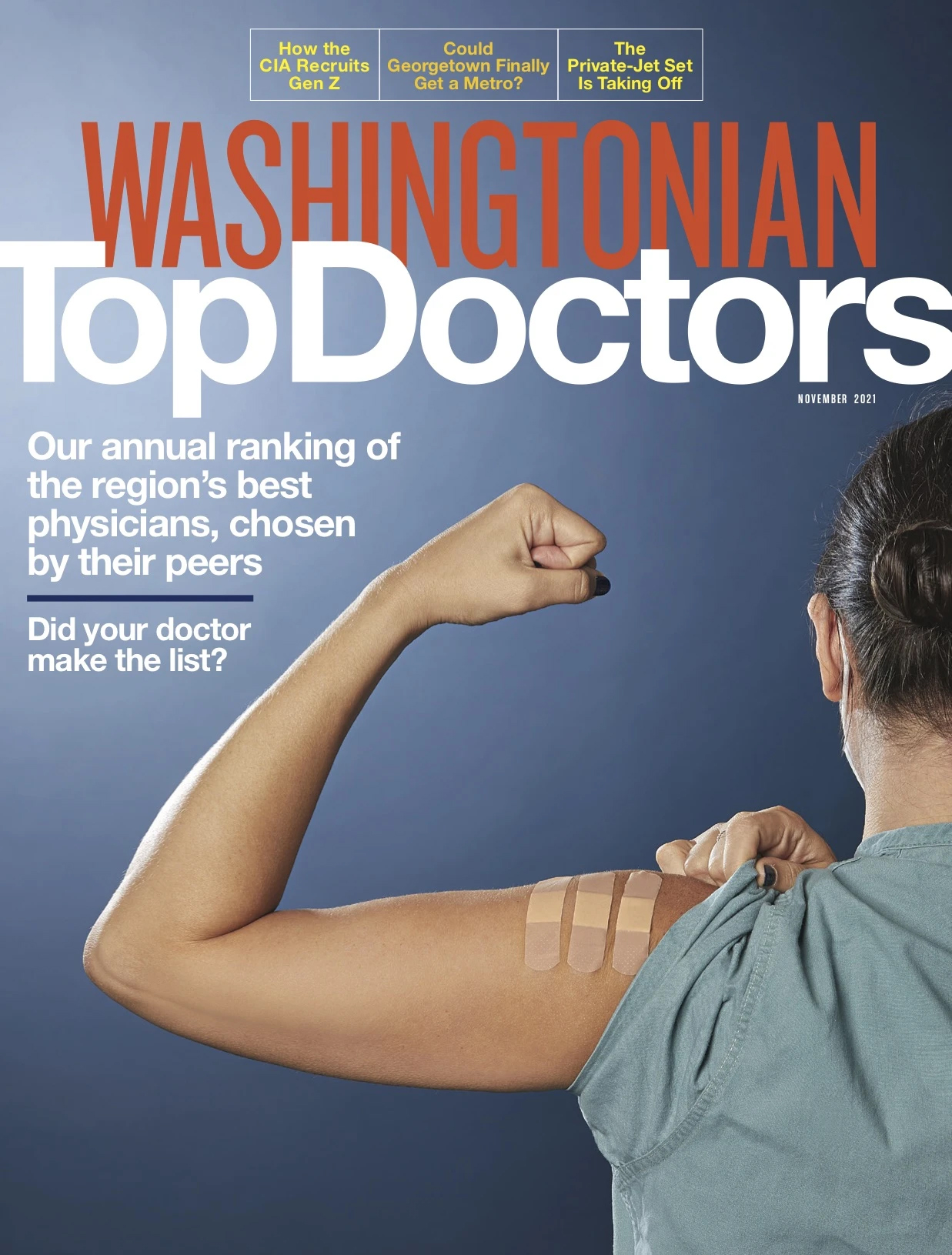 Washingtonian November 01, 2021 Issue Cover