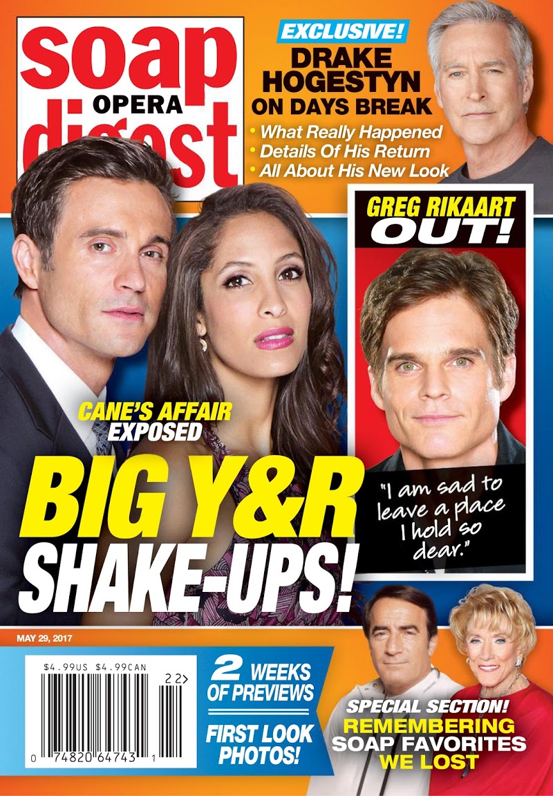 Soap-Opera-Digest May 29, 2017 Issue Cover
