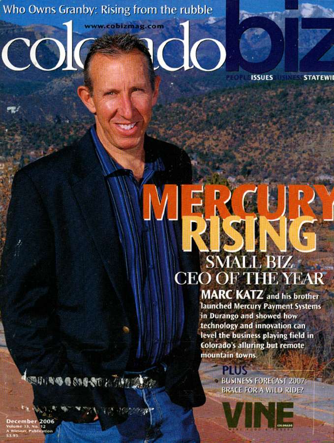 Coloradobiz December 01, 2006 Issue Cover