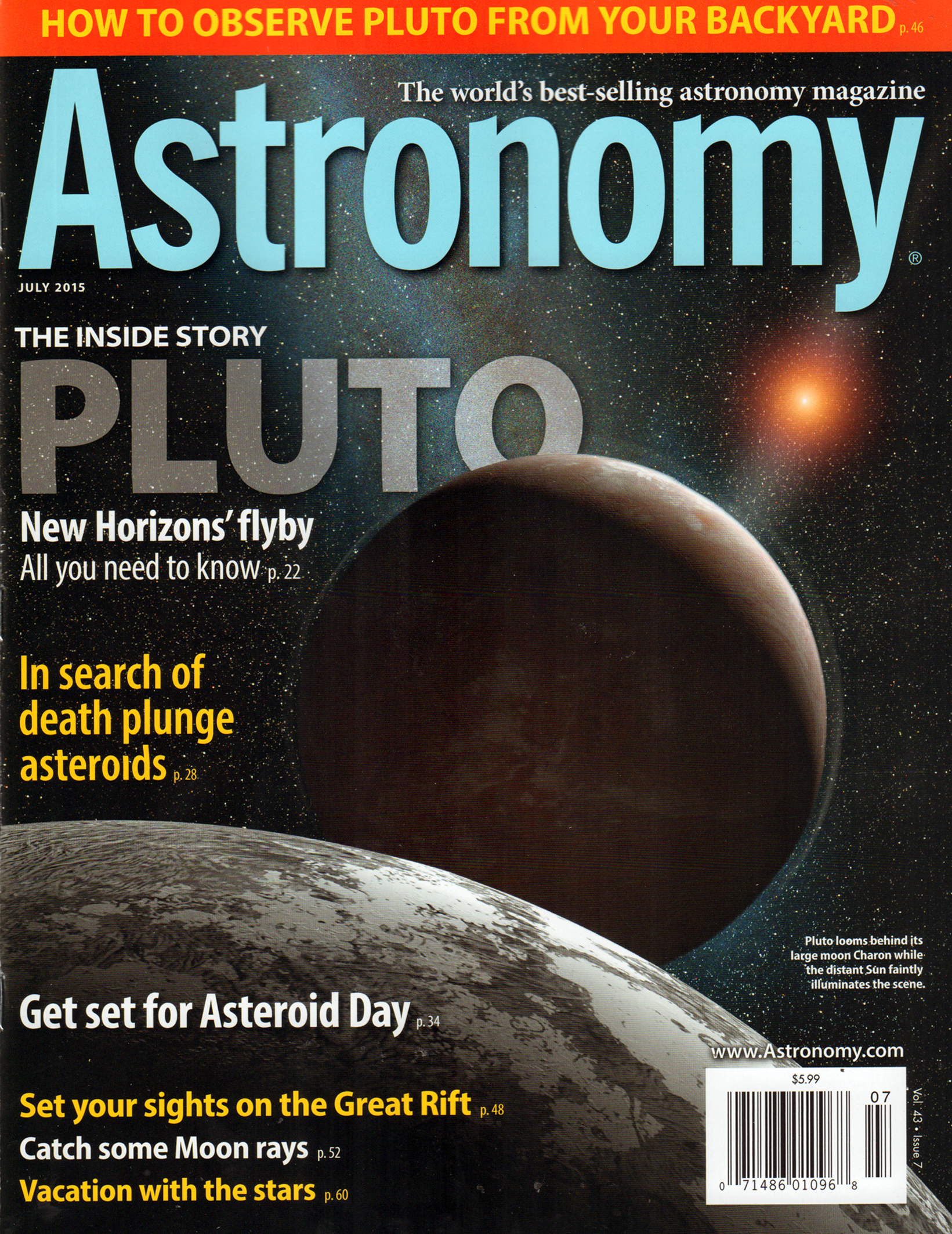 Astronomy July 01, 2015 Issue Cover
