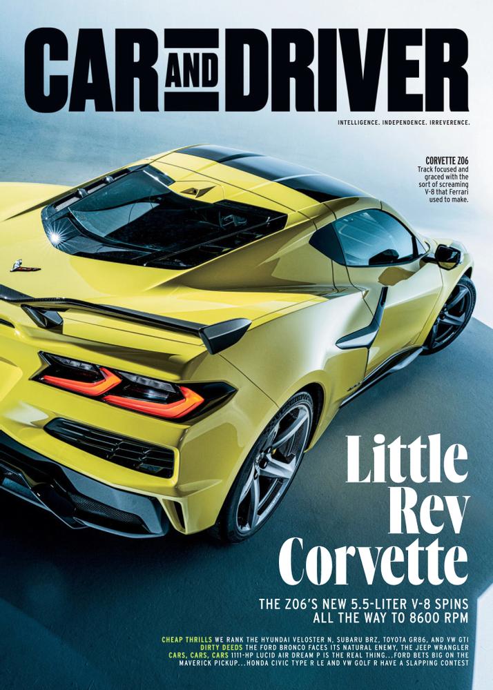 Car-And-Driver December 01, 2021 Issue Cover