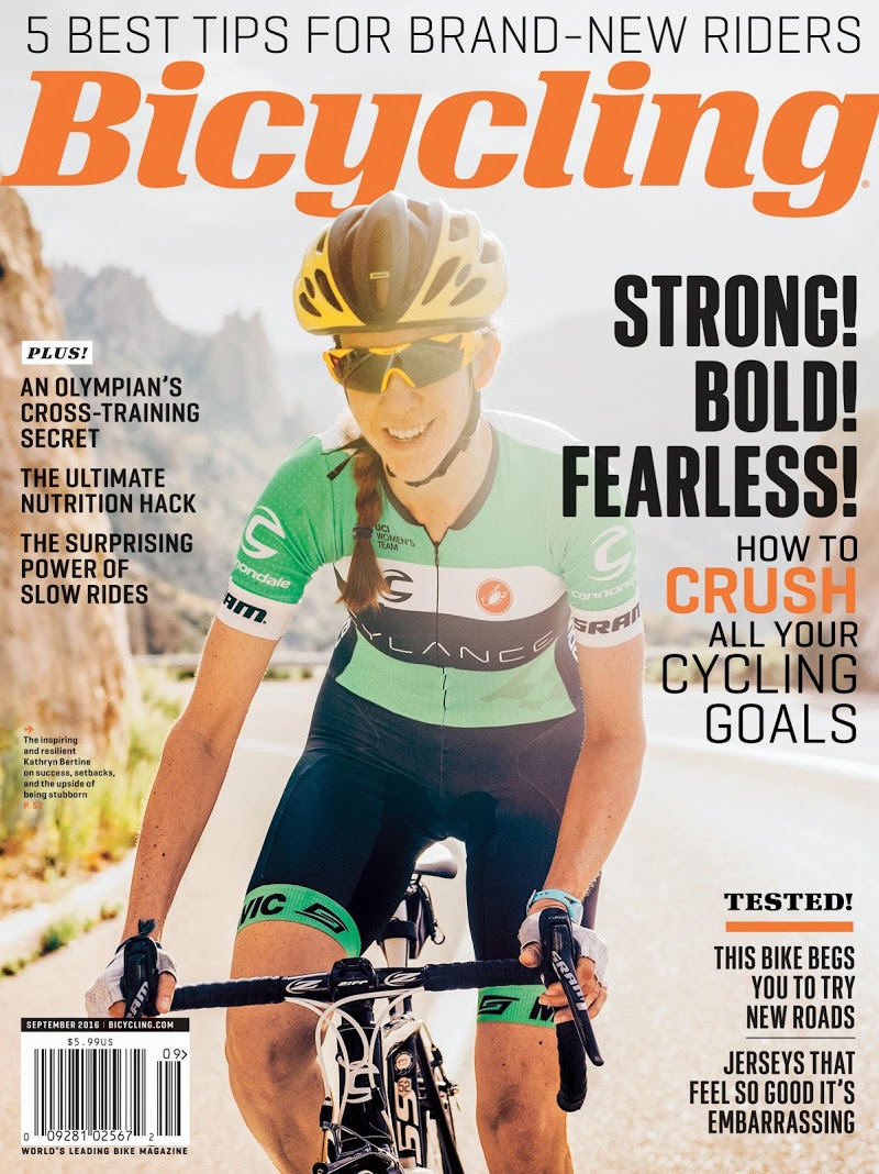 Bicycling September 01, 2016 Issue Cover