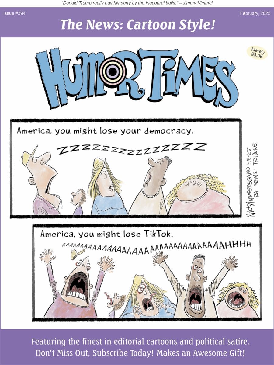 Humor-Times February 01, 2025 Issue Cover