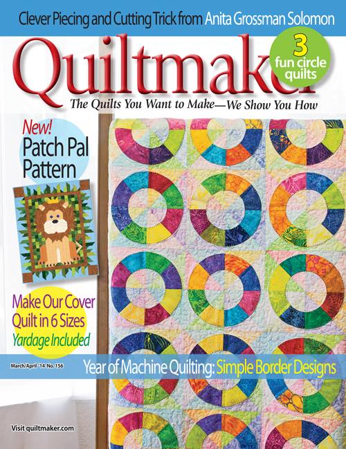 Quiltmaker March 01, 2014 Issue Cover