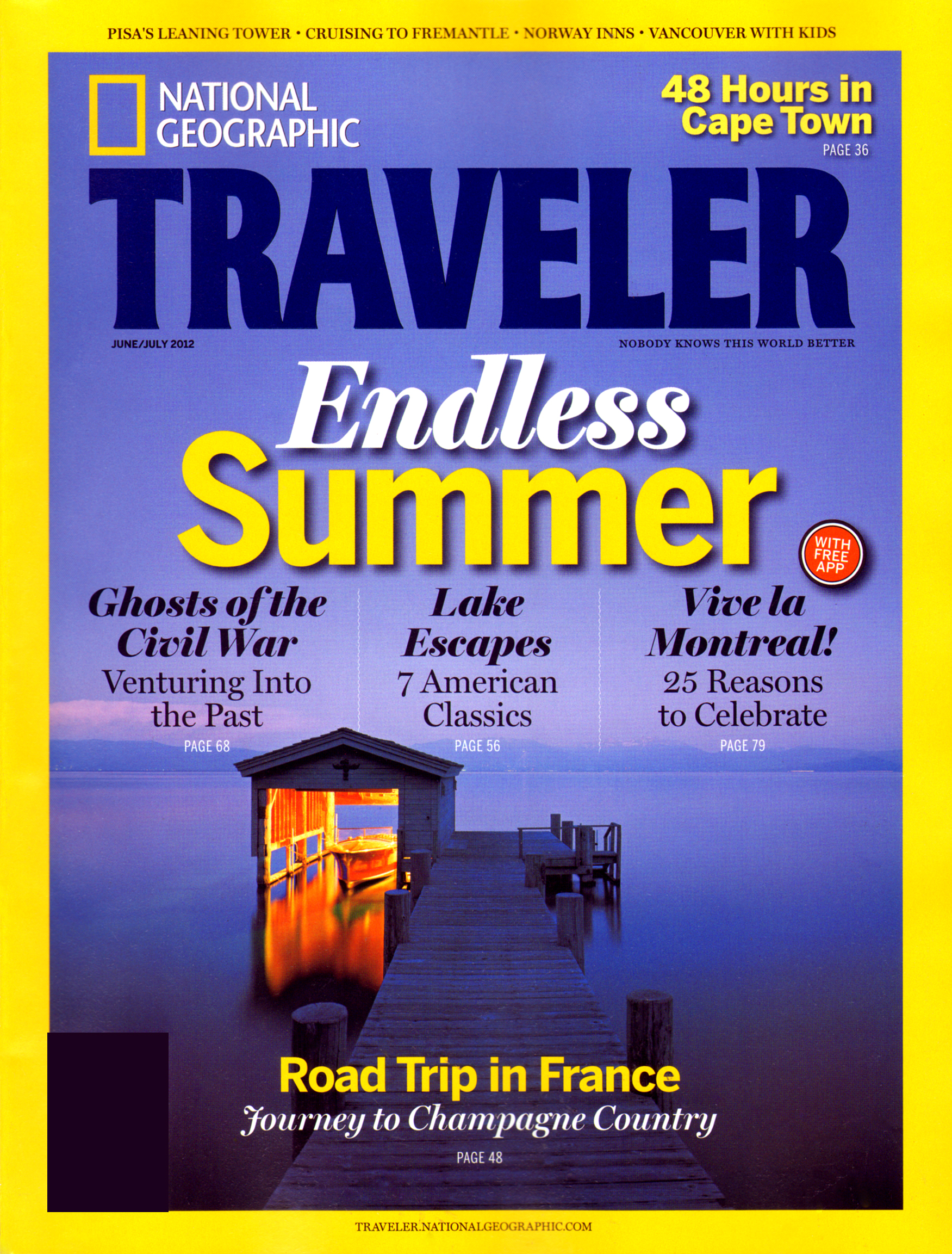 National-Geographic-Traveler June 01, 2012 Issue Cover