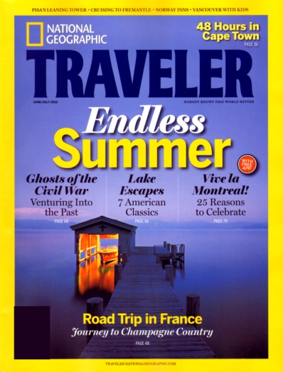 National Geographic Traveler June 01, 2012 Issue Cover