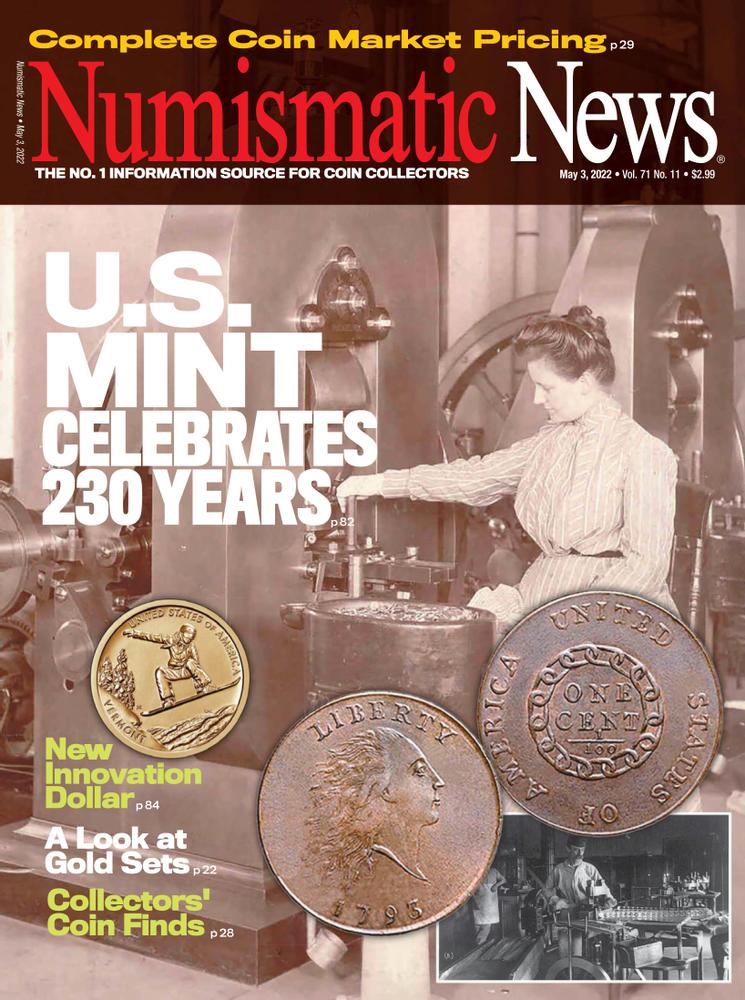 Numismatic-News May 03, 2022 Issue Cover
