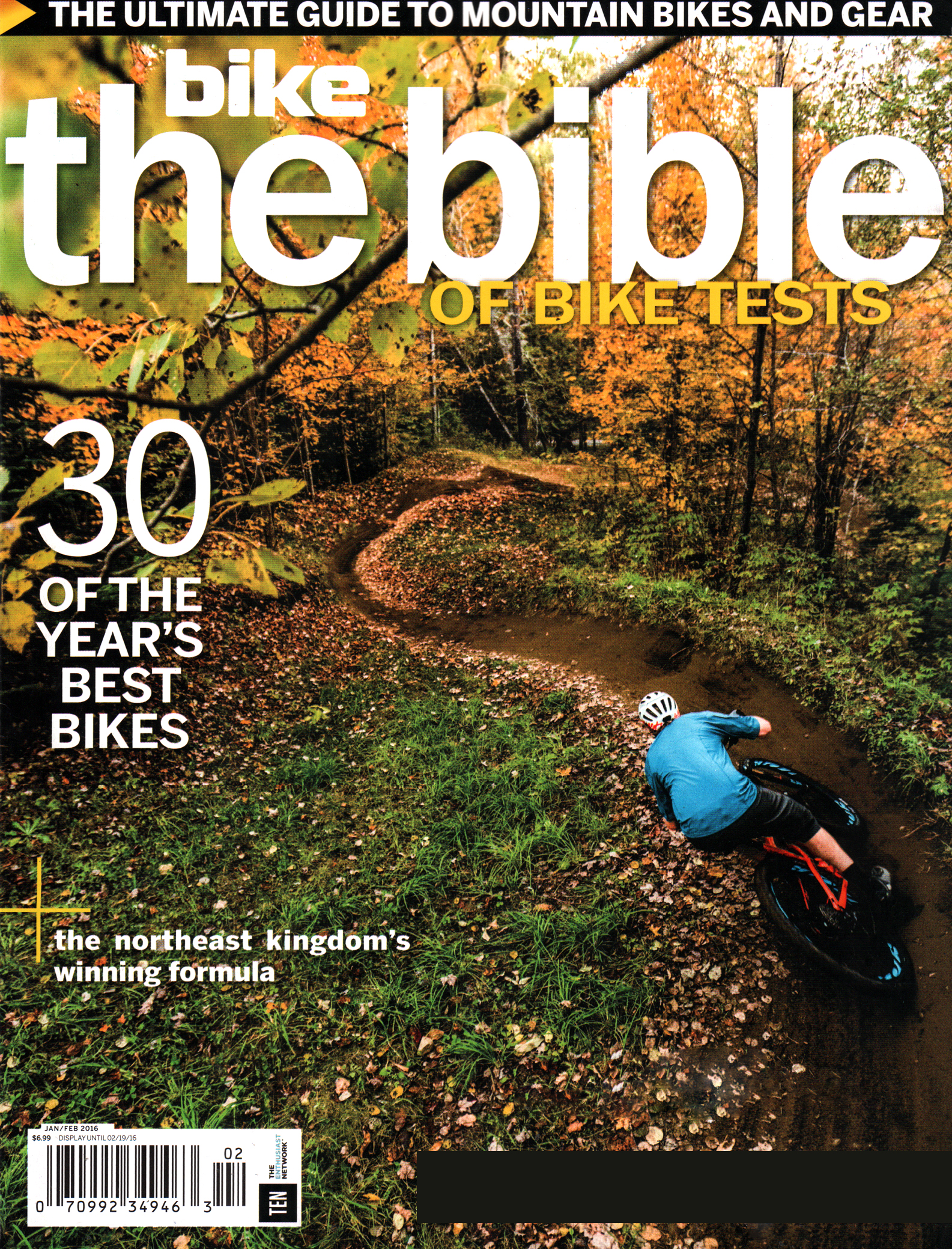 Bike January 01, 2016 Issue Cover