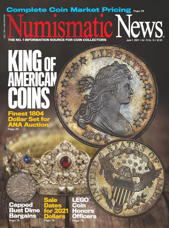 Numismatic-News June 01, 2021 Issue Cover