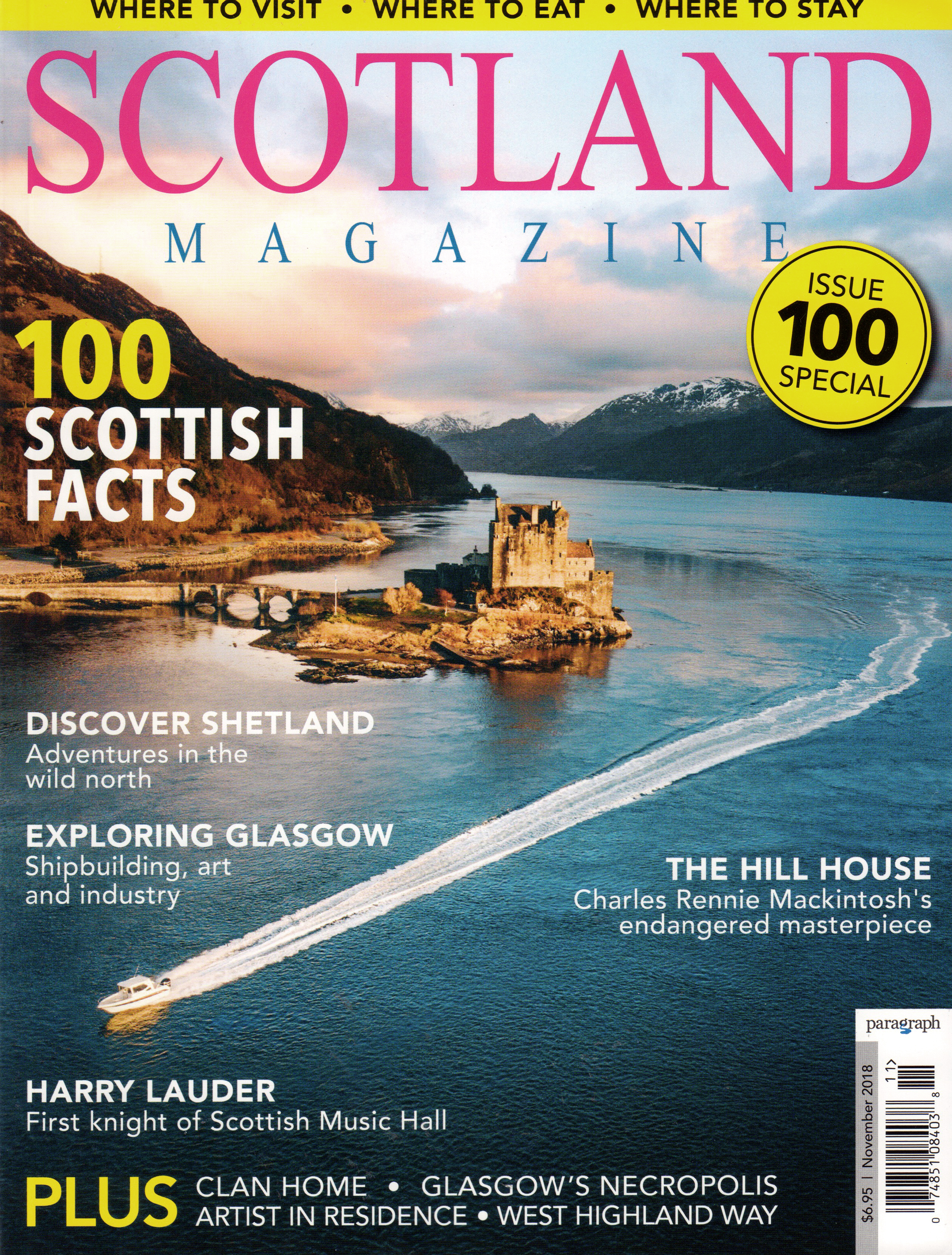 Scotland-Magazine November 01, 2018 Issue Cover