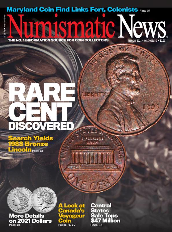 Numismatic-News May 25, 2021 Issue Cover