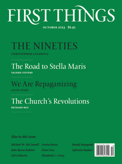 First Things October 01, 2023 Issue Cover