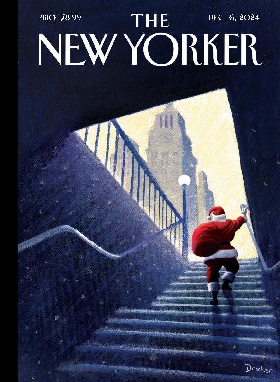 The-New-Yorker December 16, 2024 Issue Cover