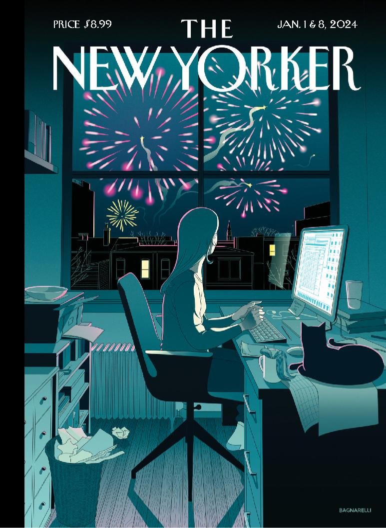 The-New-Yorker January 01, 2024 Issue Cover