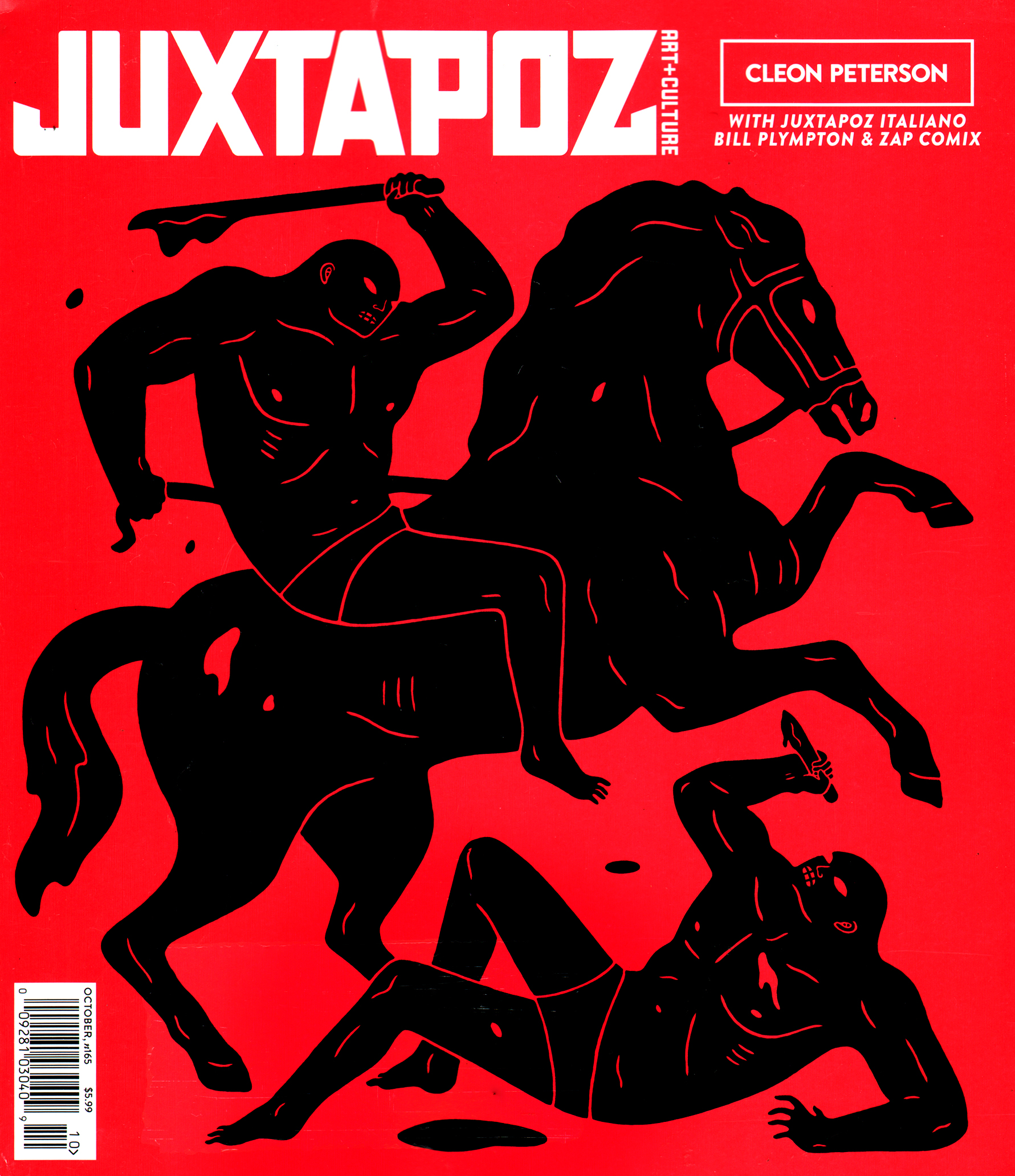 Juxtapoz October 01, 2014 Issue Cover