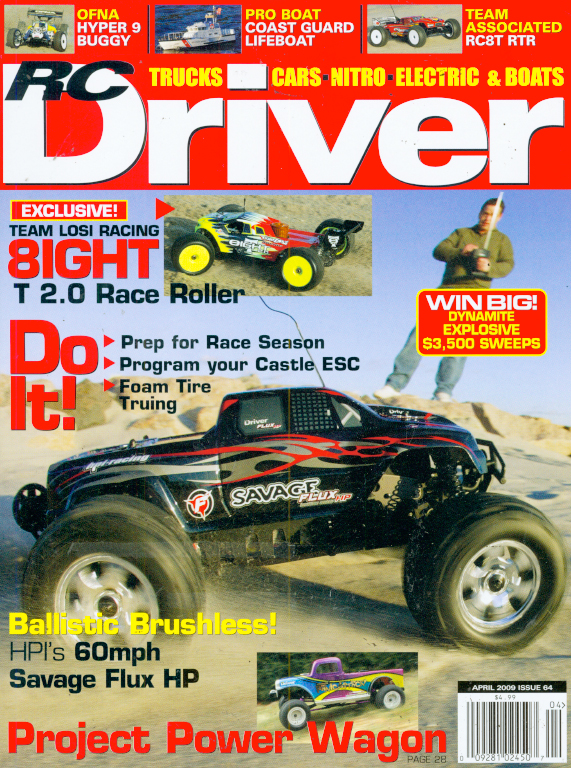 RC-Driver April 01, 2009 Issue Cover