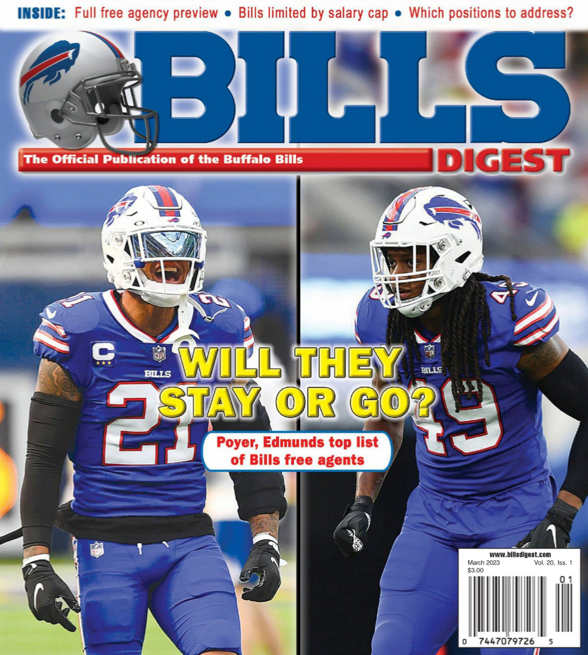 Bills-Digest March 01, 2023 Issue Cover