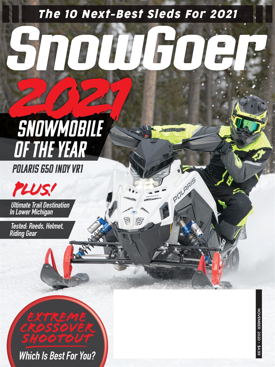 Snow-Goer November 01, 2020 Issue Cover
