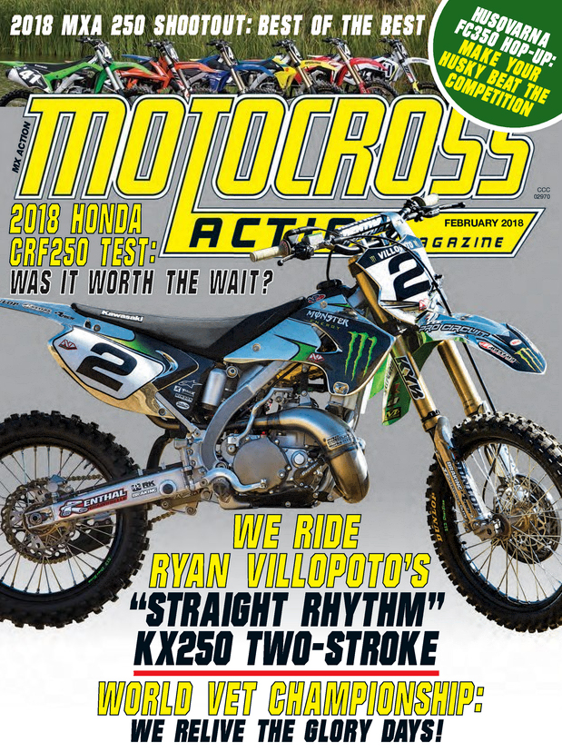 Motocross-Action February 01, 2018 Issue Cover