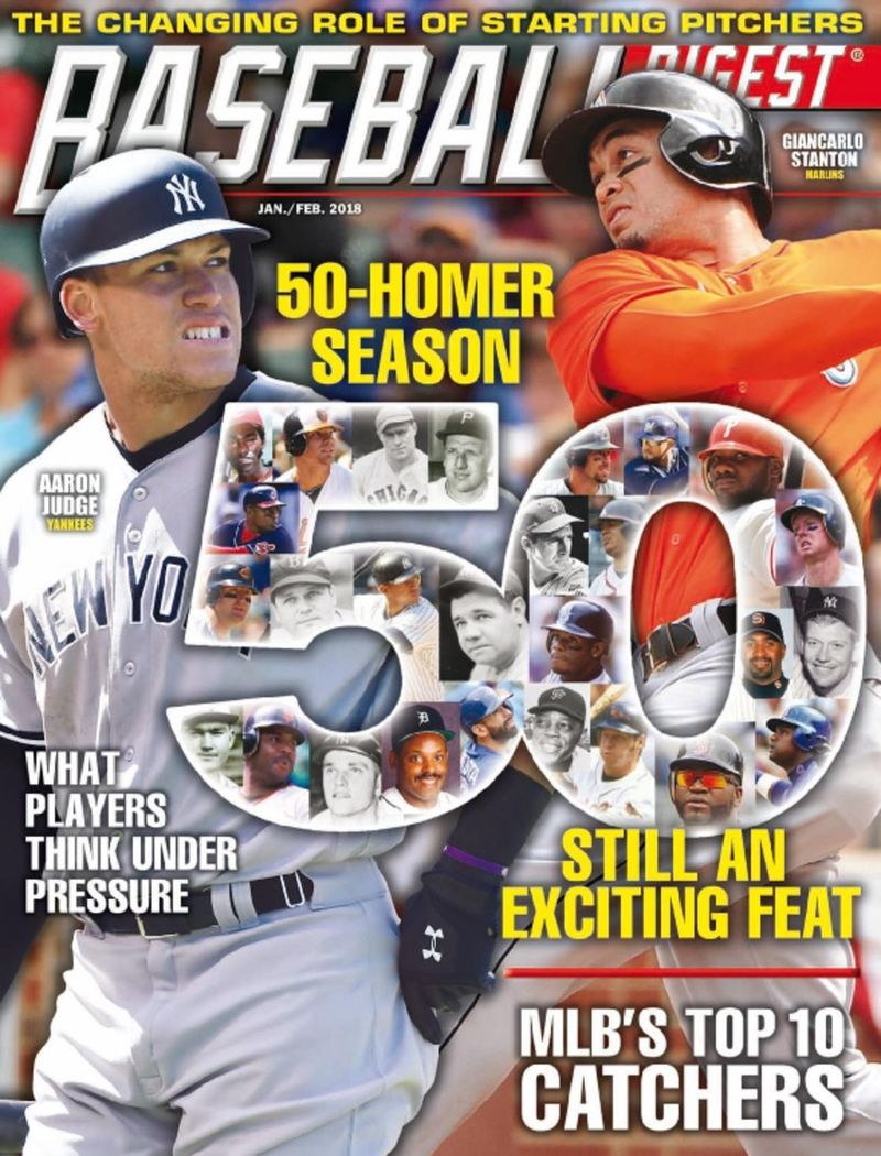 Baseball-Digest January 01, 2018 Issue Cover