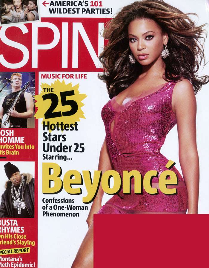 Spin July 01, 2006 Issue Cover