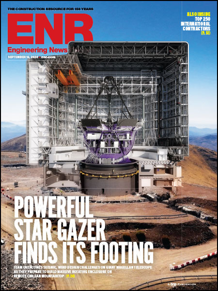 Engineering-News-Record September 16, 2024 Issue Cover