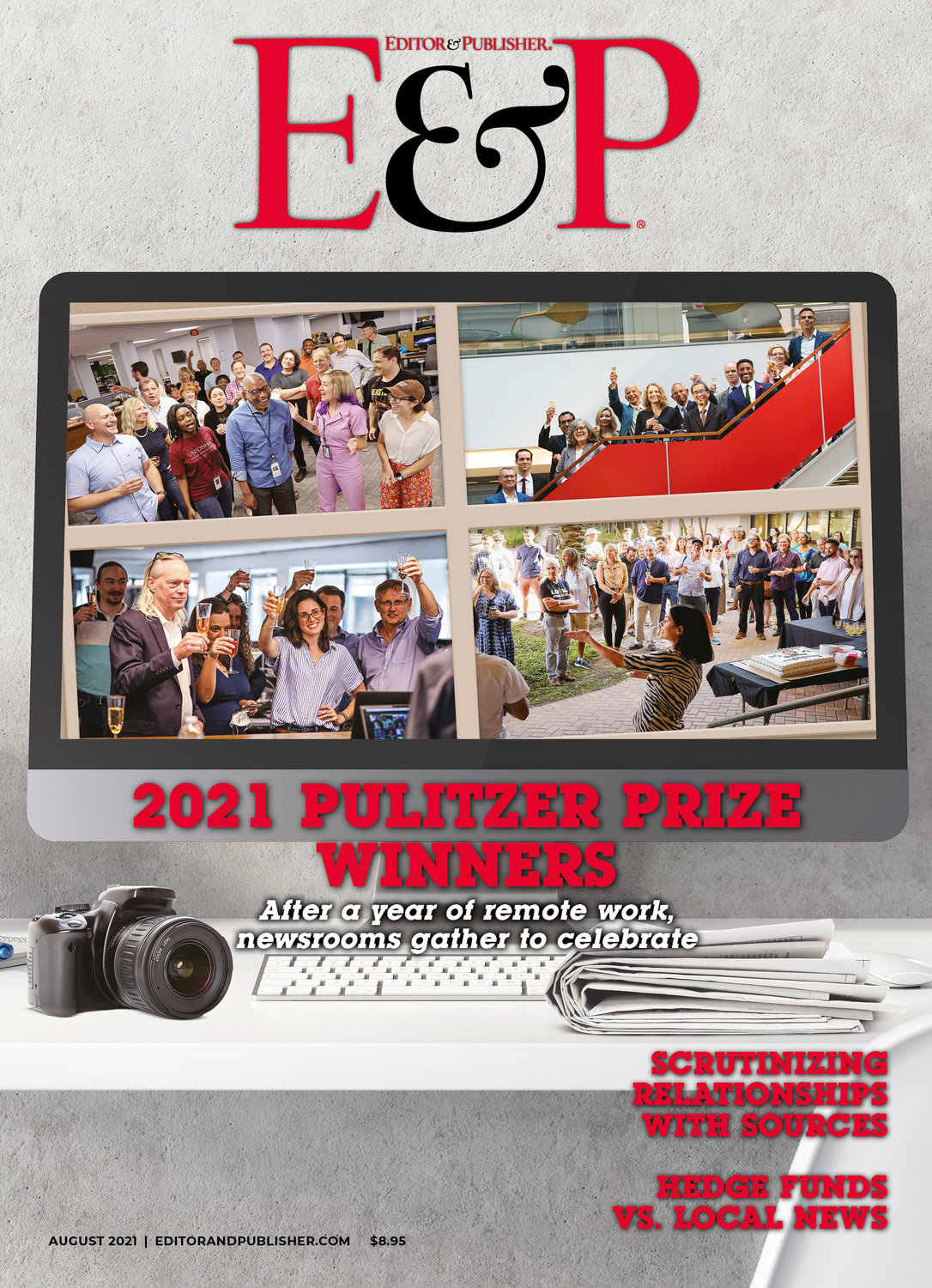 Editor-and-Publisher August 01, 2021 Issue Cover