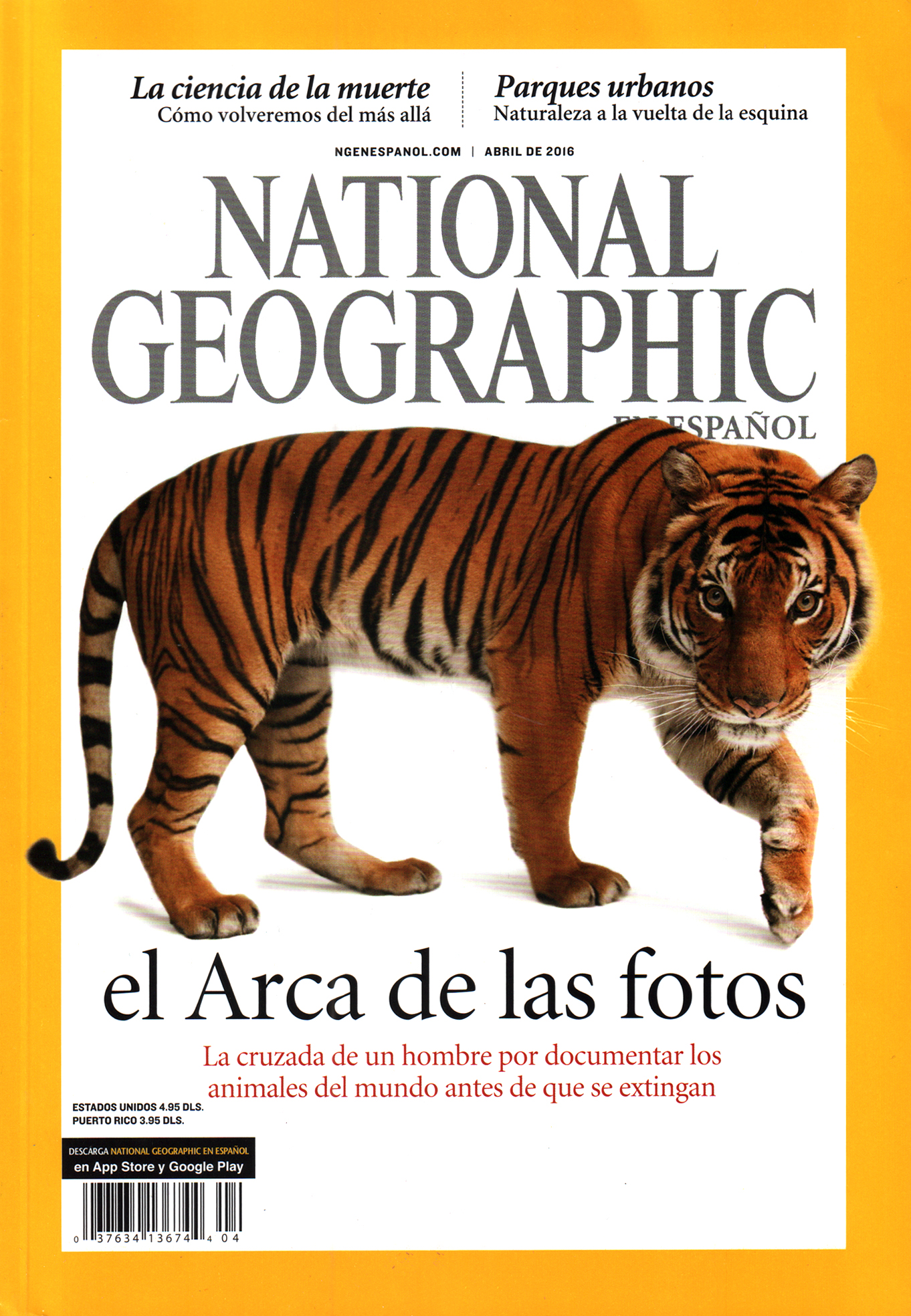 National-Geographic-En-Español April 01, 2016 Issue Cover