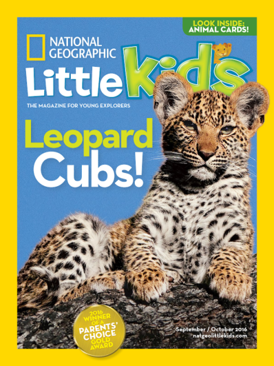 National Geographic Little Kids September 01, 2016 Issue Cover