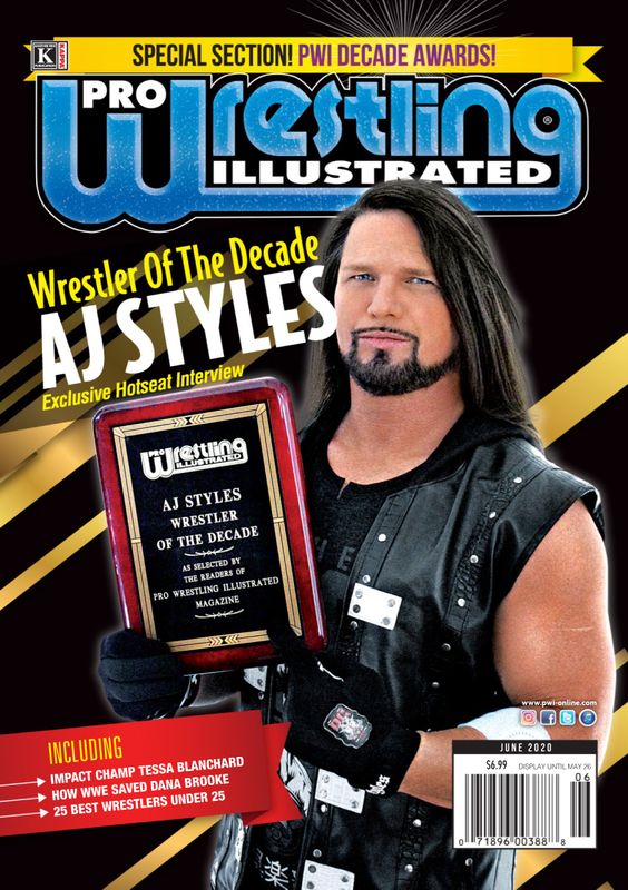 Pro-Wrestling-Illustrated June 01, 2020 Issue Cover
