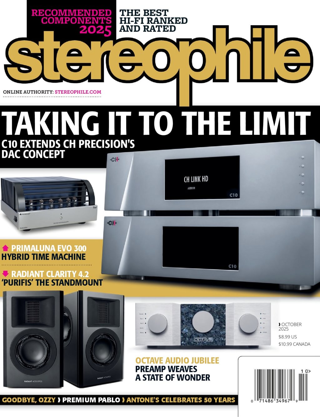 Stereophile October 01, 2025 Issue Cover