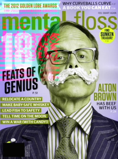 Mental Floss September 01, 2012 Issue Cover