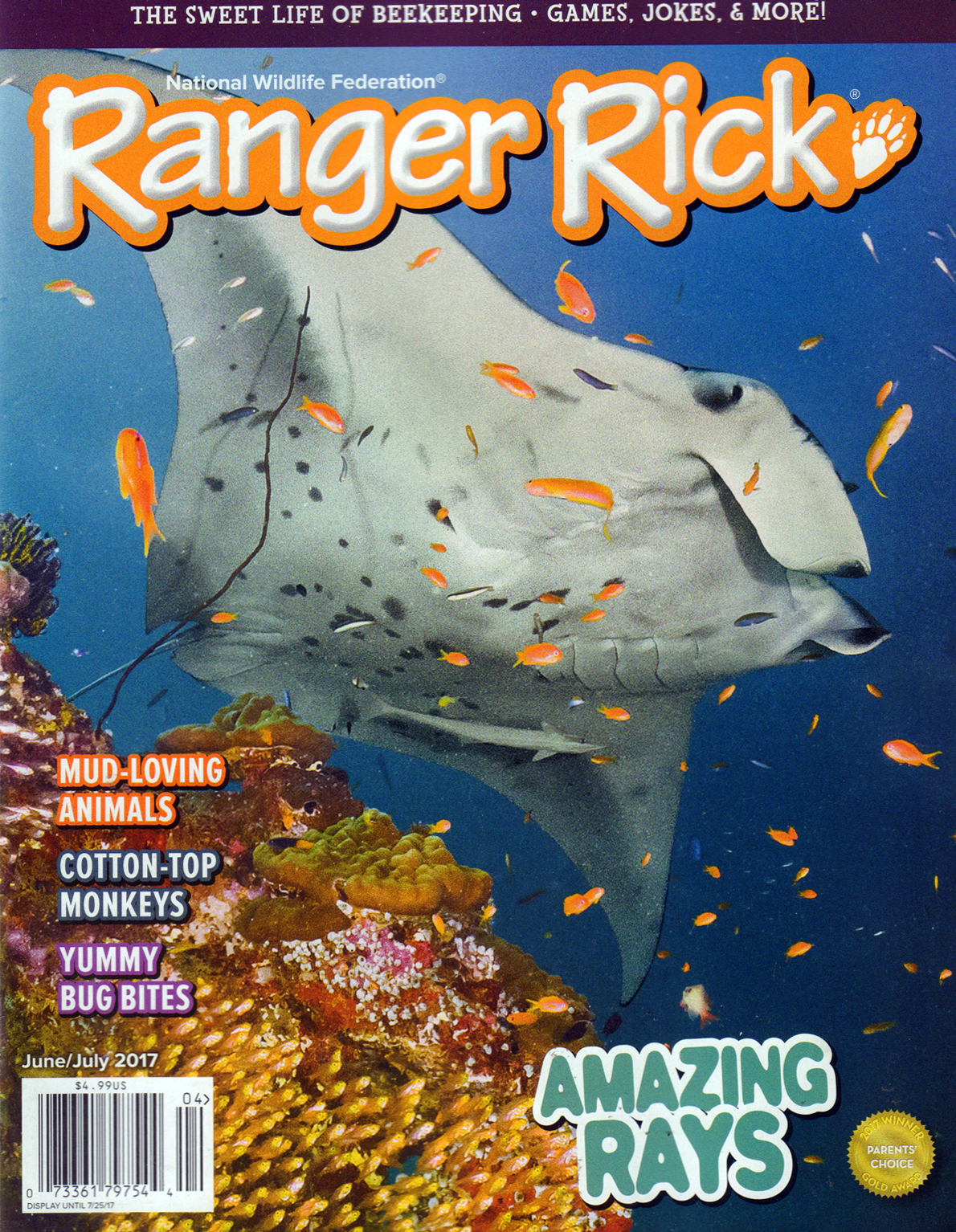 Ranger-Rick June 01, 2017 Issue Cover