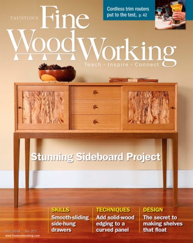 Fine Woodworking October 01, 2019 Issue Cover