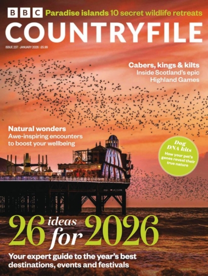 BBC Countryfile January 01, 2026 Issue Cover