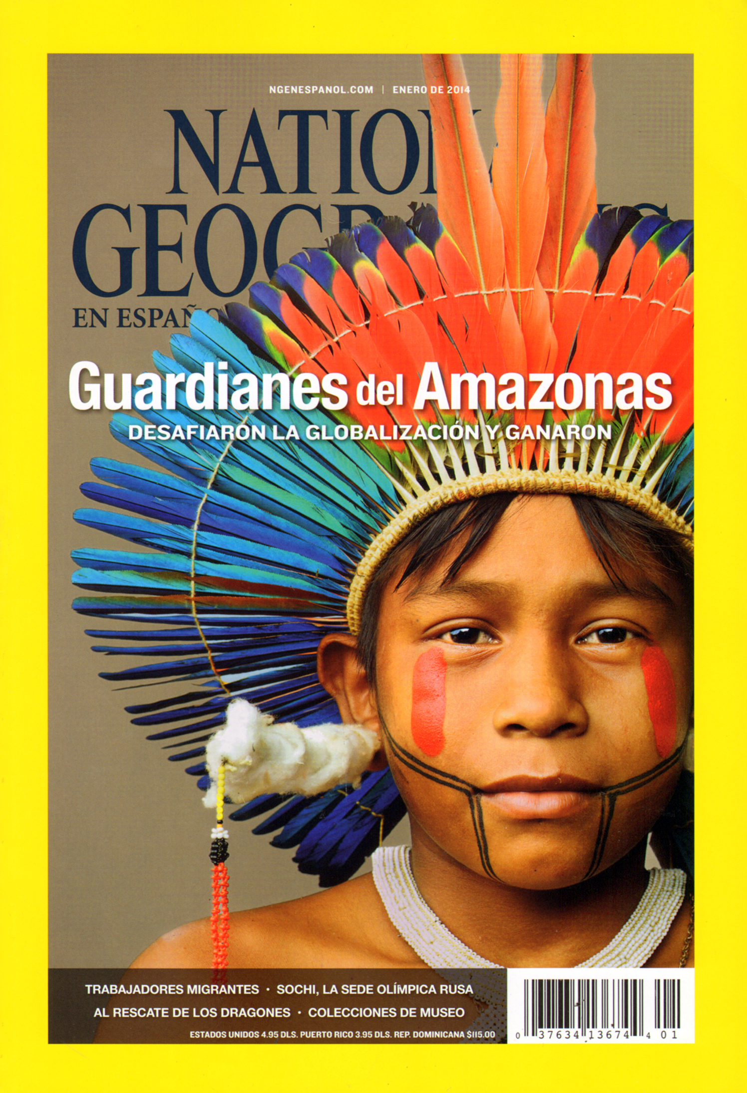 National-Geographic-En-Español January 01, 2014 Issue Cover