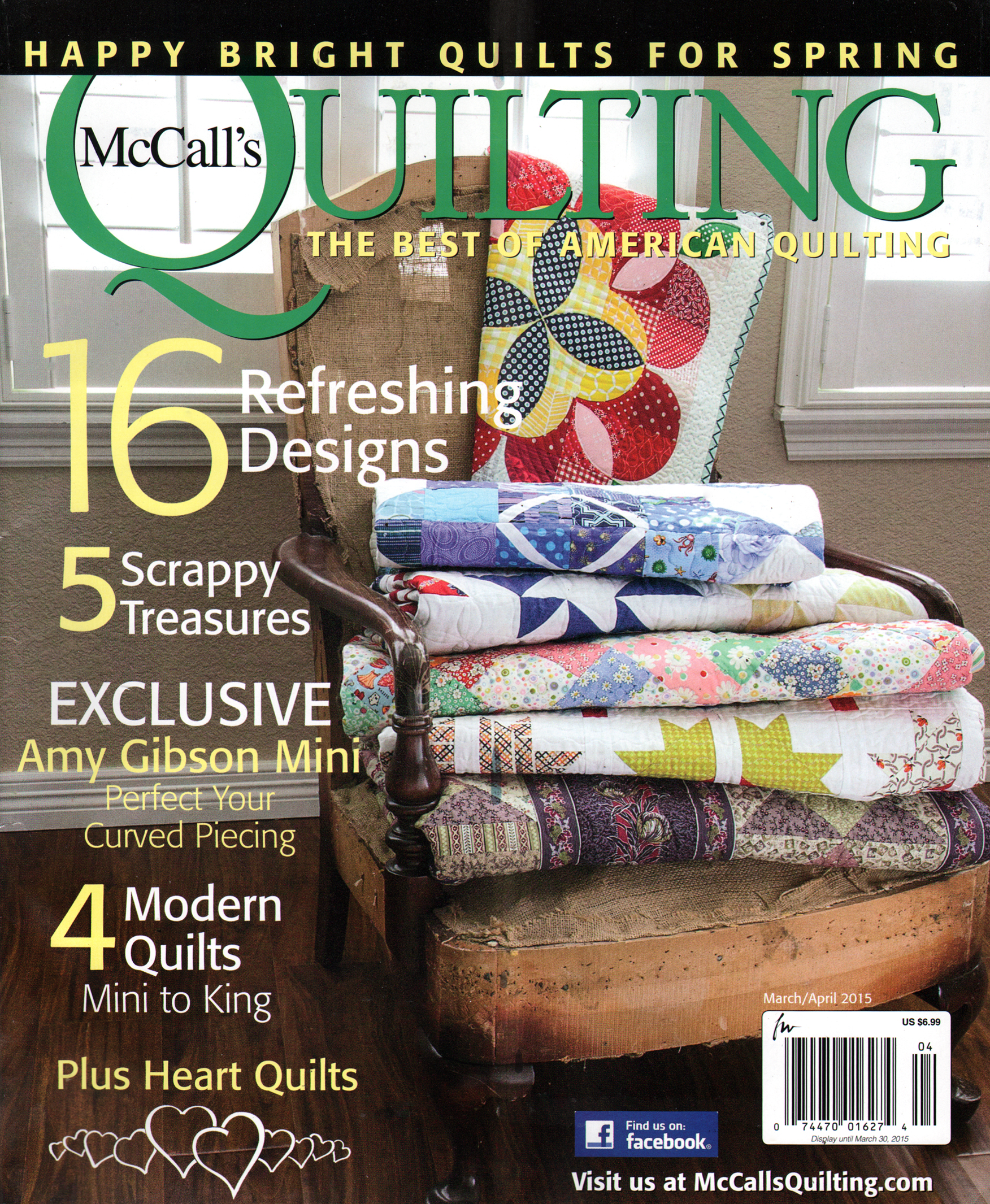 mccalls-quilting March 01, 2015 Issue Cover