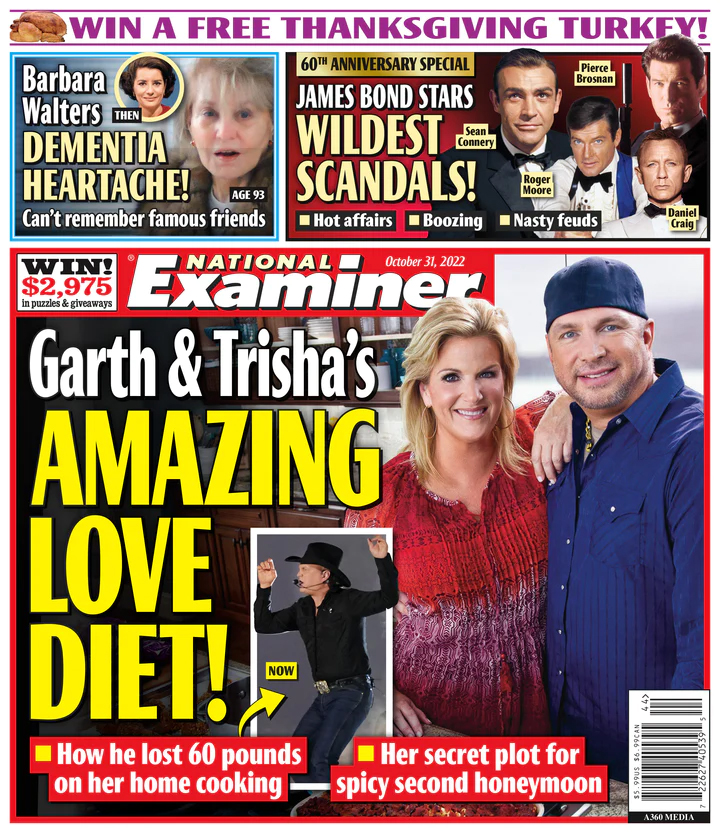 National-Examiner October 31, 2022 Issue Cover