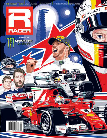 Racer October 01, 2017 Issue Cover