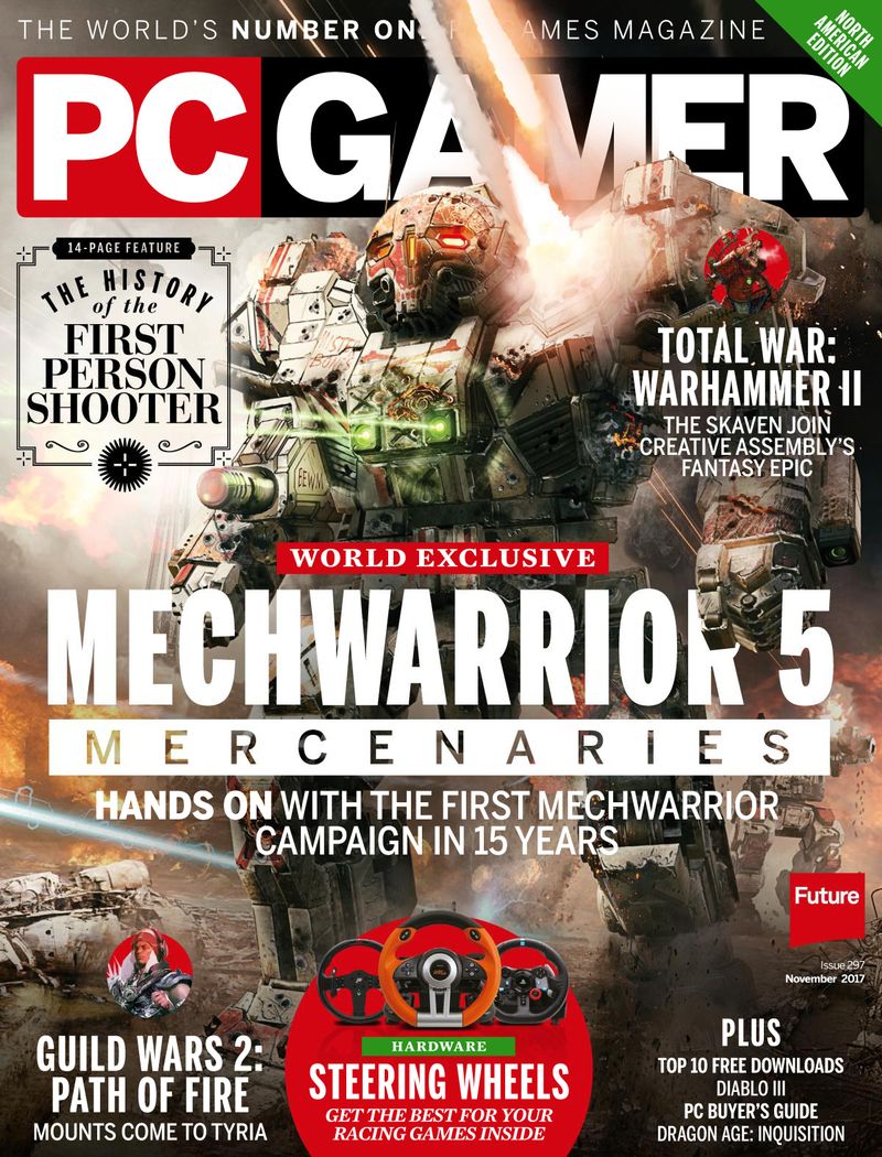 PC-Gamer-(US-Edition) November 01, 2017 Issue Cover