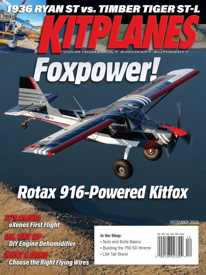Kit-Planes December 01, 2023 Issue Cover