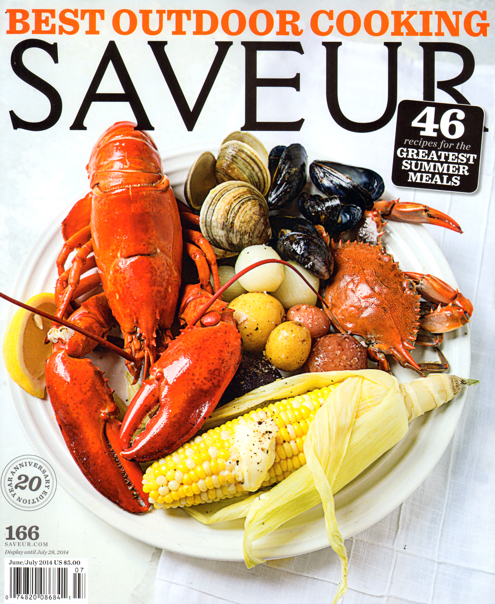 Saveur June 01, 2014 Issue Cover