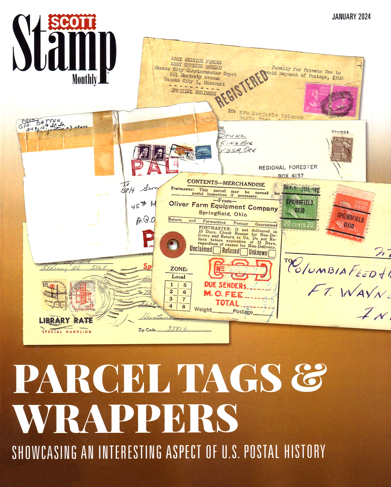 Scott-Stamp-Monthly January 01, 2024 Issue Cover